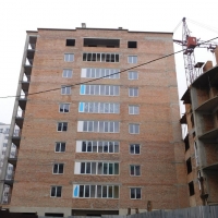 Хід будівництва житлового комплексу в районі парку Шевченка від компанії "МЖК Експрес-24" станом на грудень