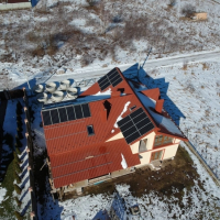 Сонячну електростанцію 12 кВт встановили в Драгомирчанах