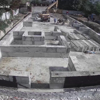 Хід будівництва житлового будинку по вул. Короля Данила у серпні 2019