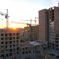 Хід будівництва житлового району "Княгинин" в жовтні. ФОТО