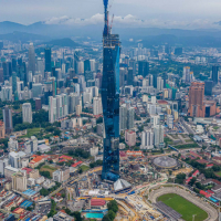 У Малайзії добудовують другий за висотою хмарочос у світі. ФОТО