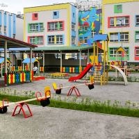 В ЖК "Опришівська слобода" будують дитячий садок. ВІДЕО